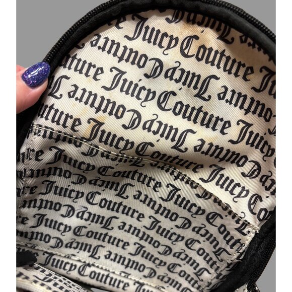 Juicy Couture Mini Backpack – Logo Print w/ Studded Heart Charm - Picture 7 of 9
